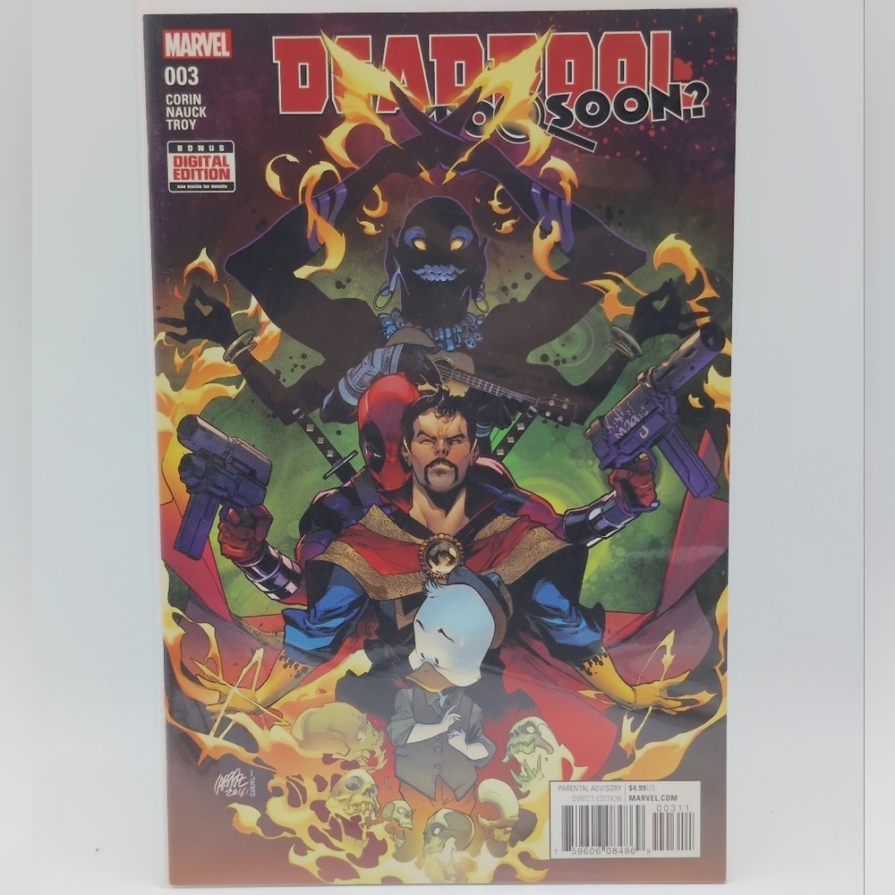Marvel Deadpool Too Soon #3 Comic Book